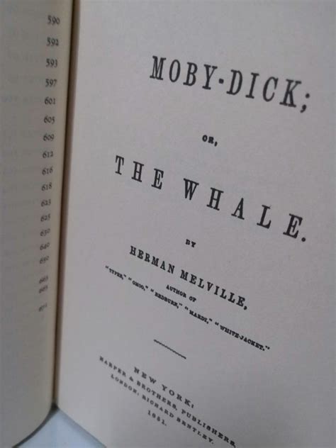 Moby Dick Herman Melville Original Penguin English Library Series