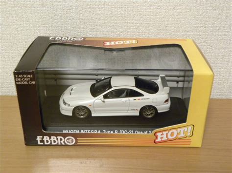 Ebbro R Mugen Honda Integra Type R White