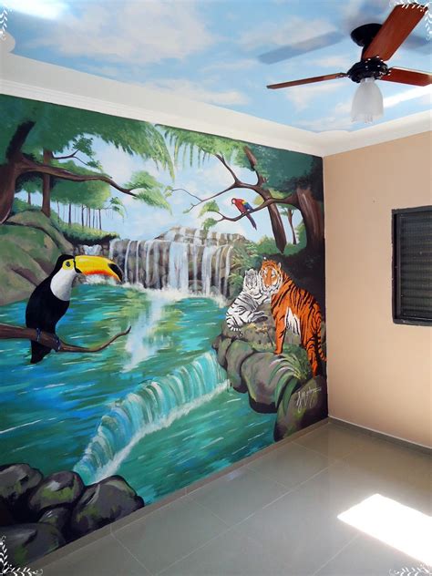 Pintura Artistica Em Parede - 5