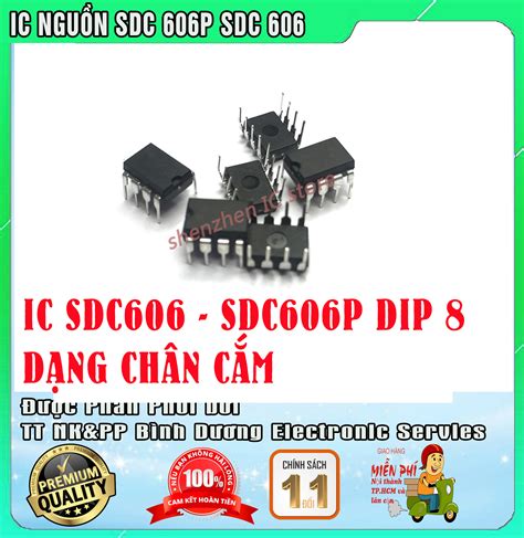 IC Quản lý nguồn xung SDC606P SDC606 DIP 8 chân mới hàng tốt MixASale