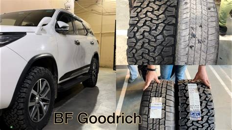 BF Goodrich |Tyre Upgraded of Fortuner | Best Tyre| All Terrain | 265 ...