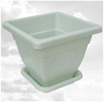 Кашпо квадратное 3 литра с подставкой