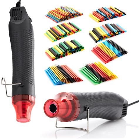 Zestaw Mini Opalarka Hot Air Gor Ce Powietrze W Rurki Termokurczliwe Sztuk Techrebal