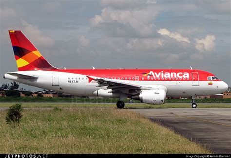 N Av Airbus A Avianca Andres Ramirez Jetphotos