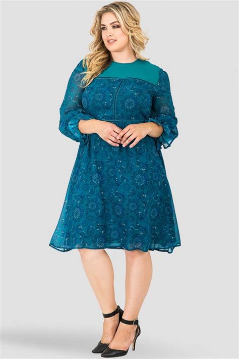 Plus Size Teal Dresses For Women The Untidy Closet