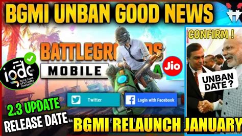 Omg Bgmi Is Back Bgmi Update Is Here Bgmi Unban News Bgmi