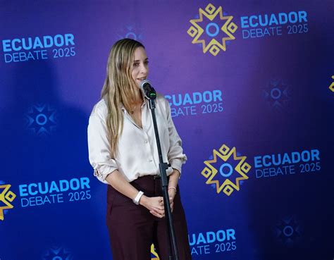 Andrea González, la sorpresa del debate presidencial: ¿Quién es la