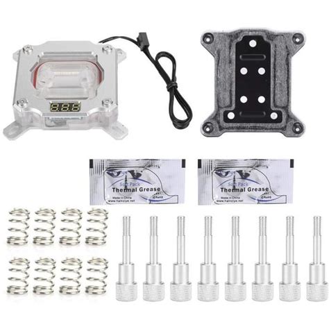 Waterblock Cpu Water Cooling Block Upr Ordinateur Cpu Waterblock