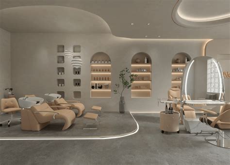 Nude Salon Chair BeNoravo Salon Furniture Unique Patented Designs