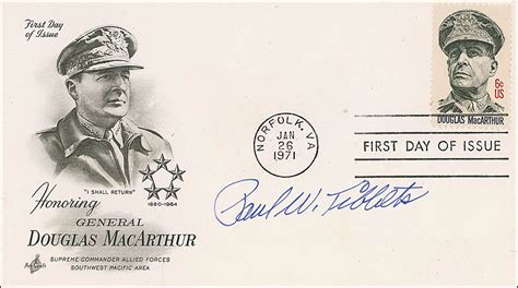 Enola Gay Paul Tibbets RR Auction