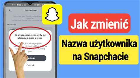 Jak zmienić nazwę użytkownika na Snapchacie 2023 YouTube