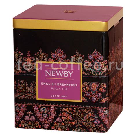 Чай Newby English Breakfast черный 125 гр ж.б. купить - цена на Tea ...