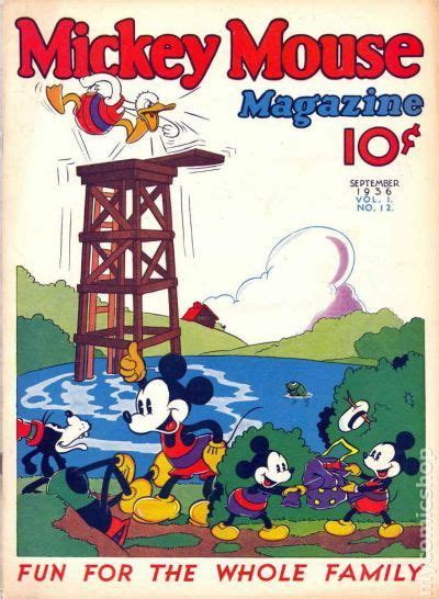 Mickey Mouse Magazine 1935 1940 Western Comic Books