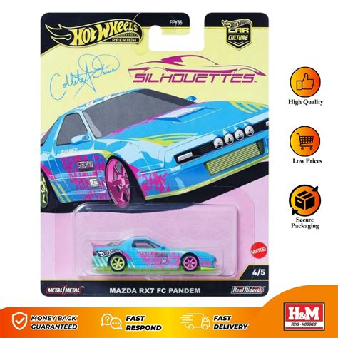 Hot Wheels Premium Silhouettes Mazda RX FC Pandem FPY G Shopee Malaysia