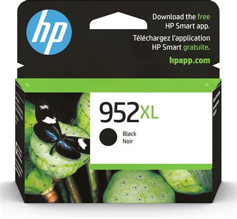 Hp 952xl Black Original Ink Cartridge Negro Cartucho De Tinta Para Impresoras Original Tinta