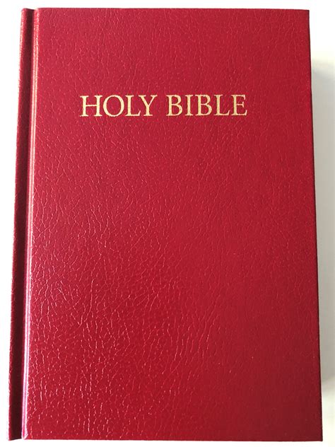 Authorised King James Version Holy Bible Kjv Royal Ruby Text Bible