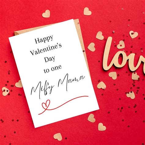 Naughty Milf Valentine S Day Card Funny Card For Moms Wife Girlfriend Best Friend Unique