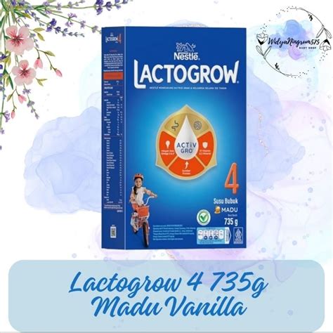 Jual LACTOGROW 4 MADU VANILA 1000GR Shopee Indonesia