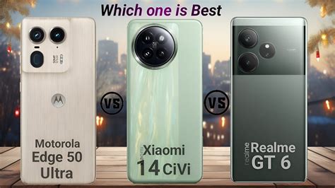 Motorola Edge Ultra Vs Xiaomi Civi Vs Realme Gt Youtube