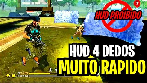 Handcam Melhor Hud Dedos De Free Fire Se Movimente Mais Rapido Que