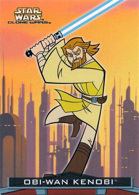 Obi Wan Kenobi As Seen In Gendy Tartakovskys Star Wars The Clone Wars