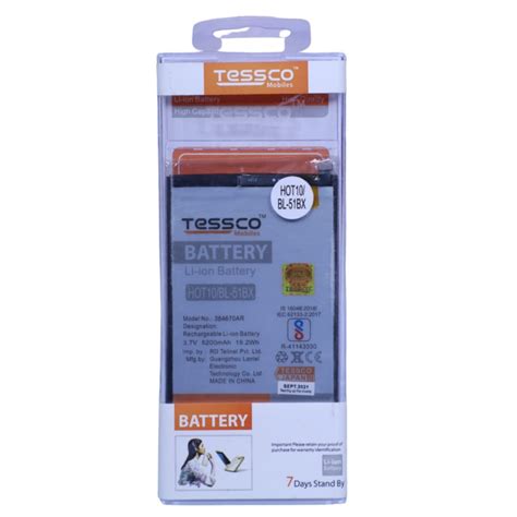 Infinix Hot Bl BX Battery Vkrtpro In