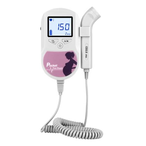 Baby Sound C Fetal Doppler Prenatal Pocket Digital Ultrasound Detector