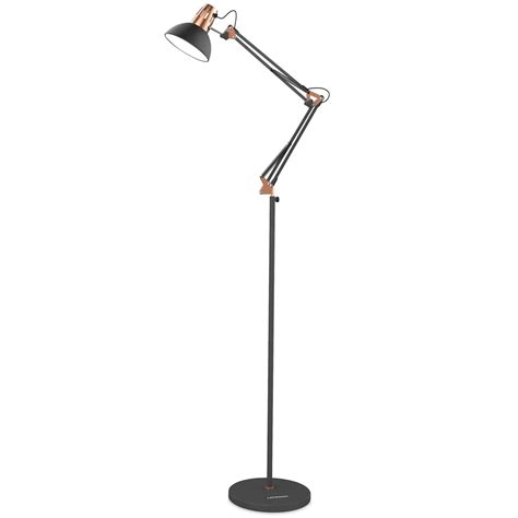 lepower adjustable metal floor lamp eye caring reading lamp