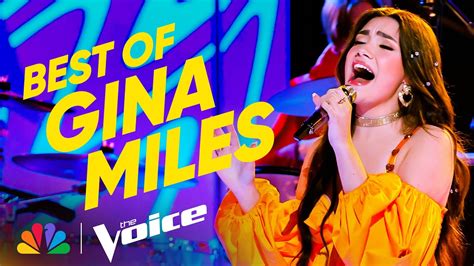 The Best Performances From Season Winner Gina Miles The Voice