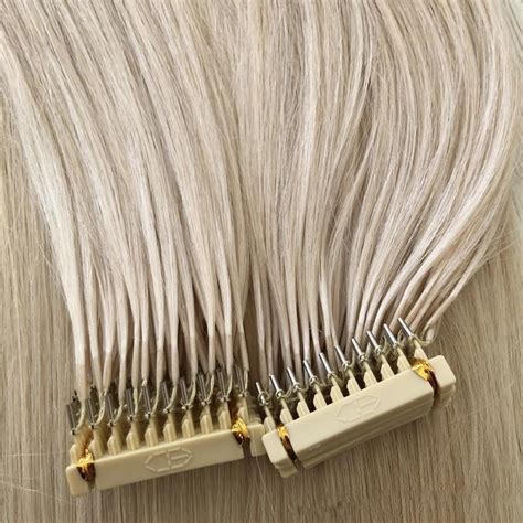 Hot Sale 150g 300strands Pre Bonded European 6d Hair Extension 16 18 20