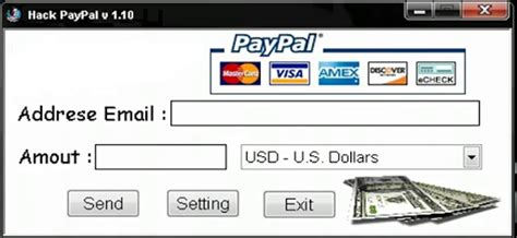 paypal money adder hack
