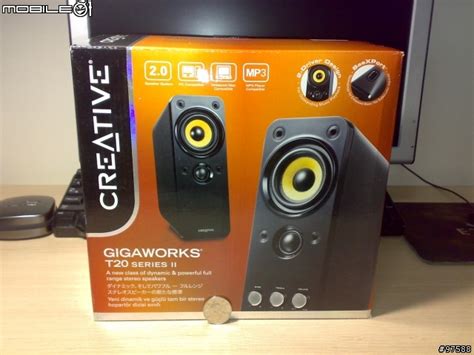 音樂系平價喇叭首選 Creative T20 II 簡單開箱!! - Mobile01