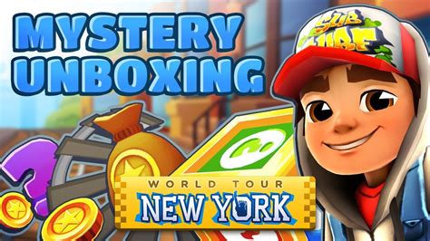 Subway Surfers Mystery Unboxing Opening Mystery Boxes In New York