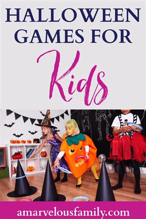 Halloween Games for Kids: Engaging and Spooky Fun for All Ages - A Marvelous Family