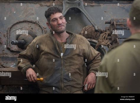 Grady Coon Ass Travis Jon Bernthal In Columbia Pictures FURY Stock Photo Alamy