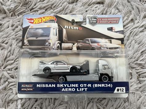HOT WHEELS Team Transport Nissan Skyline GT R BNR EUR PicClick IT