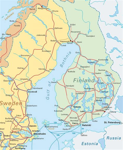 Finland Map