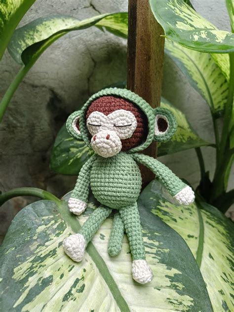 Sleepy Monkey Pattern – KnotNookCo