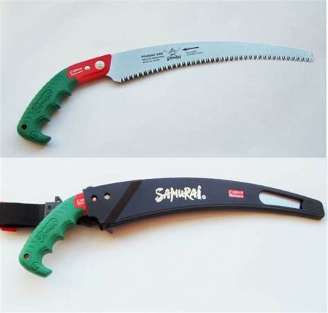 Пила Samurai C-330-LH усиленная с изогнутым полотном в чехле, с поясным ...