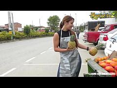 Carne Del Mercado Melissa Lujan Zacarias Blandon Cute Latina Got Picked Up And Hard Fucked