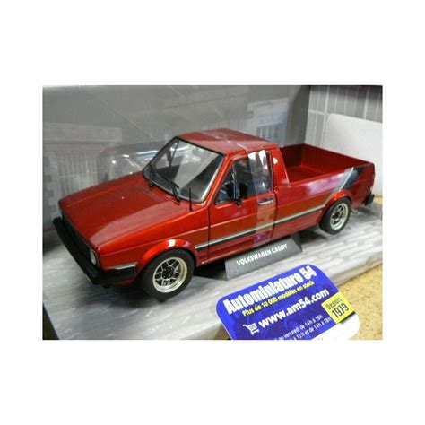 Volkswagen Caddy Mk1 Red Custom 1982 S1803508 Solido