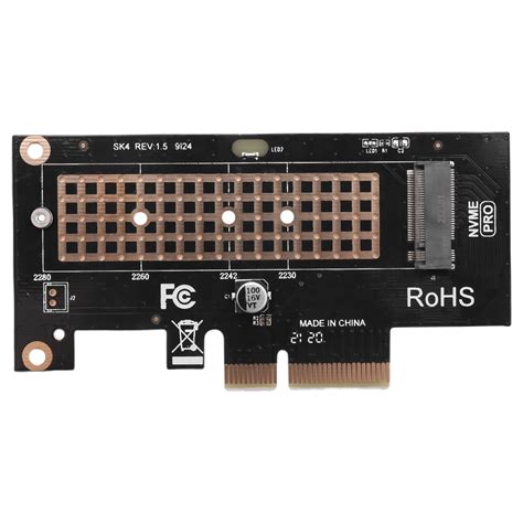 M.2 NVME SSD to PCIe 4.0 Adapter Card 64Gbps SSD PCIe4.0 X4 Adapter for ...