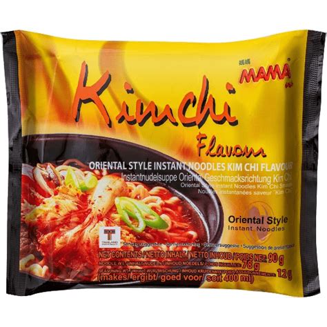 Лапша MAMA Kimchi Flavor, 90 г – Napitki Store