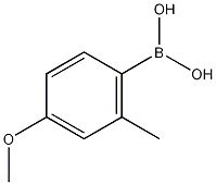 4 甲氧基 2 甲基苯硼酸 4 Methoxy 2 methylbenzeneboronic acid 208399 66 0 参数分子结构