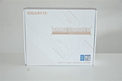 Review Gigabyte Z490 Vision G Razorman Net Reviews Hardware