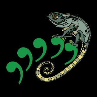 Comma Chameleon : 80s Karma (Comma)Chameleon Spoof Tees Are So Funny!
