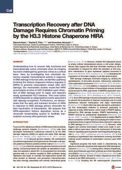 Transcription Recovery after DNA Damage Requires Chromatin Priming by ...