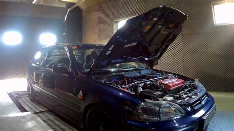 Honda Civic B20 Vtec Dyno Youtube