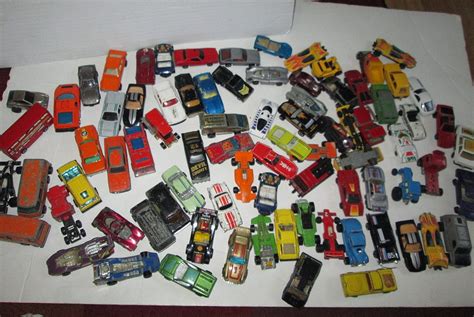 Large Lot Retro Vintage Hot Wheels Matchbox Cars Vehicles Sandbox Lot For Repaint Customization