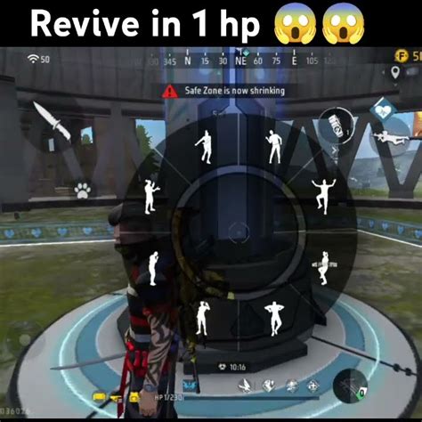 Revive In Hp In Br Ranked Mode Grand Master Lobby Free Fire Max